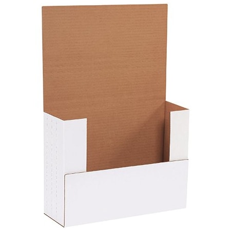 Bsc Preferred 12 1/8 x 9 1/8 x 4'' White Easy-Fold Mailers, 50PK BUY00017409